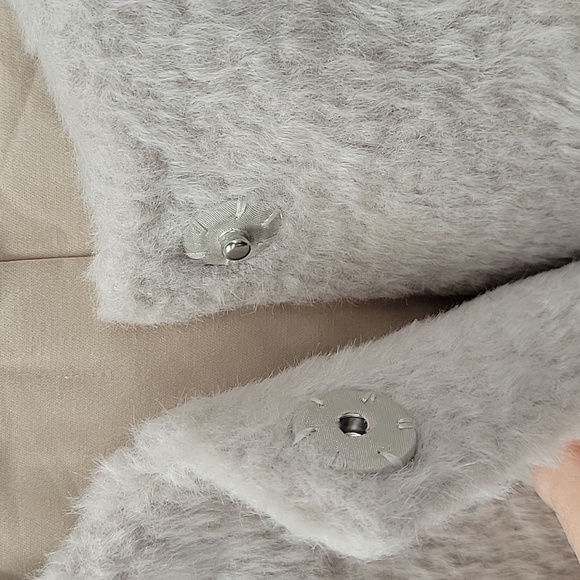 MARTHA STEWART COAT LINED XL CREAM COLORED NEW - Picture 5 of 6